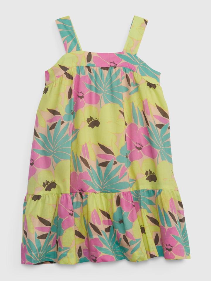 Toddler Floral Tank Dress