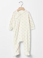 Gap Duck Pond Footed One Piece - Ivory Frost