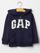 Gap Arch Logo Zip Hoodie - Navy