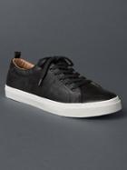Gap Men Leather Sneakers - True Black