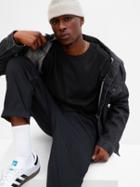 Waffle-knit Crewneck T-shirt