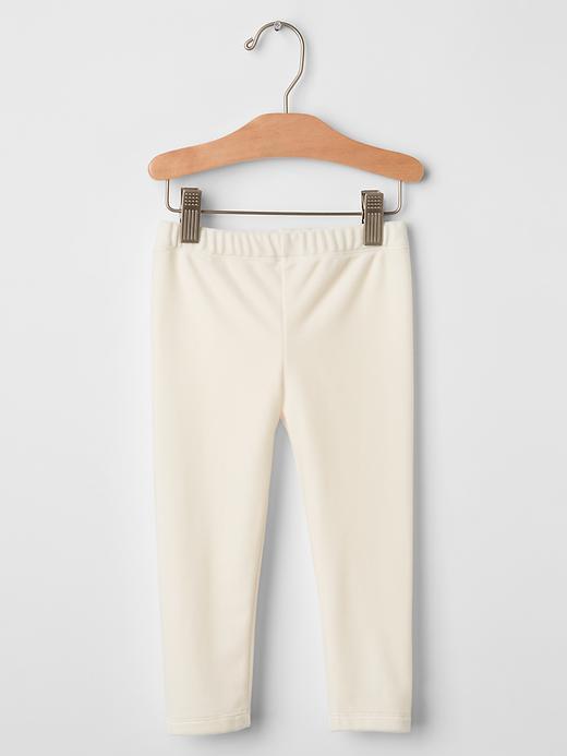 Gap Velvet Leggings - Ivory Frost