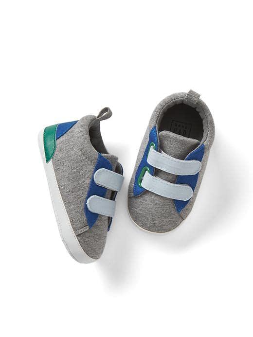 Gap Cross Strap Sneakers - Gray
