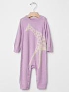 Gap Giraffe Sweater One Piece - Heather Lilac