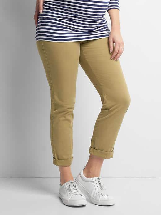 Gap Women 1969 Full Panel Girlfriend Chino - Mission Tan
