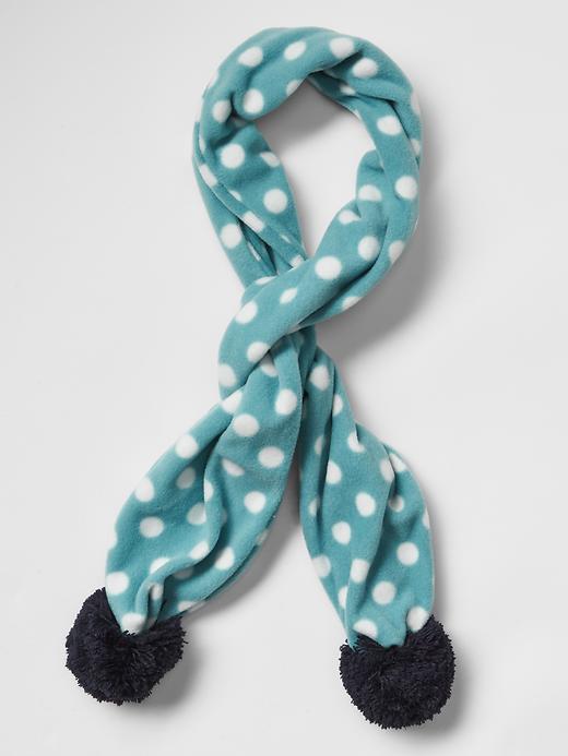 Gap Pro Fleece Printed Scarf - Tumbled Turquoise