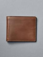 Gap Men Classic Leather Wallet - Dark Brown