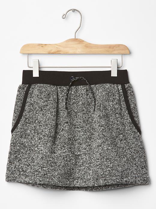 Gap Gapkids X Ed Marled Skirt - Light Grey Marle