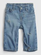 Baby 100% Organic '90s Loose Fit Jeans With Washwell