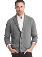 Gap Men Shawl Cardigan - Light Gray