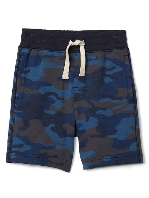 Gap Women Camo Shorts - Blue Camo