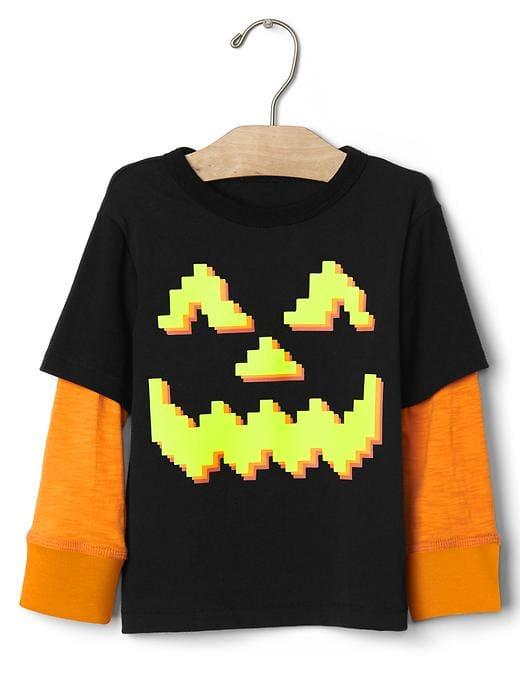 Gap 2 In 1 Glow In The Dark Tee - True Black
