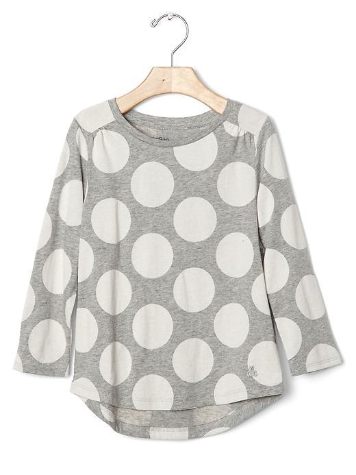 Gap Long Sleeve Tee - White Dots