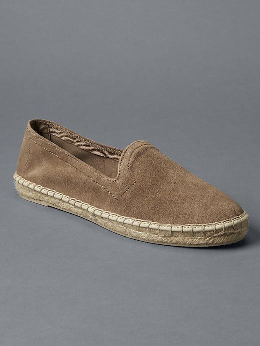 Gap Women Suede Loafer Espadrilles - Oak