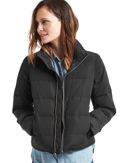 Gap Women Coldcontrol Max Puffer Jacket - Gray Marl