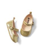 Gap Glitter Dust Mary Janes - Antique Gold