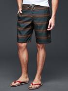 Gap Men Allover Print Boardshorts - Gray Multi