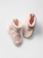 Gap Knit Booties - Milkshake Pink