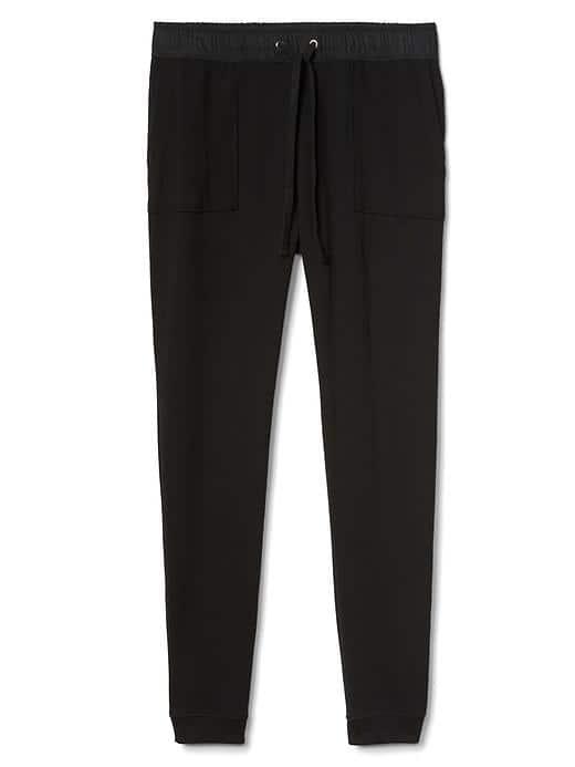 Gap Women French Terry Utility Joggers - True Black
