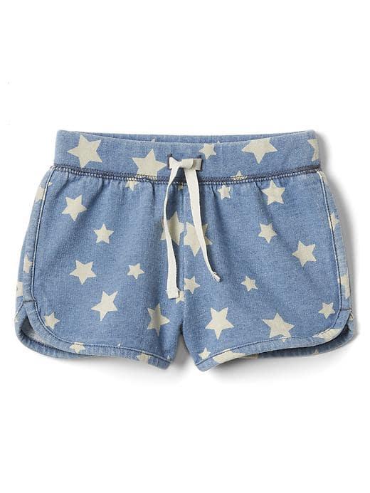 Gap Athletic Trim Dolphin Shorts - Scattered Stars