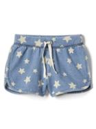 Gap Athletic Trim Dolphin Shorts - Scattered Stars