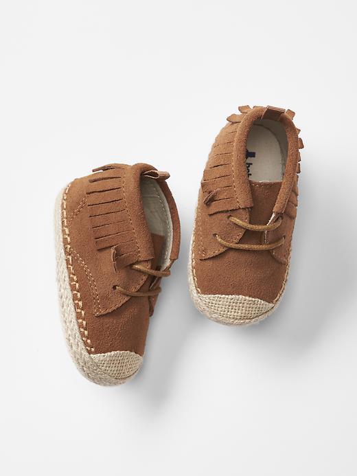 Gap Moccasin Fringe Sneakers - Acorn