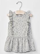 Gap Glitter Daisy Ruffle Dress - Gray