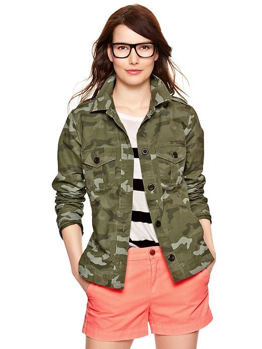 Gap Camo Utiliy Jacket