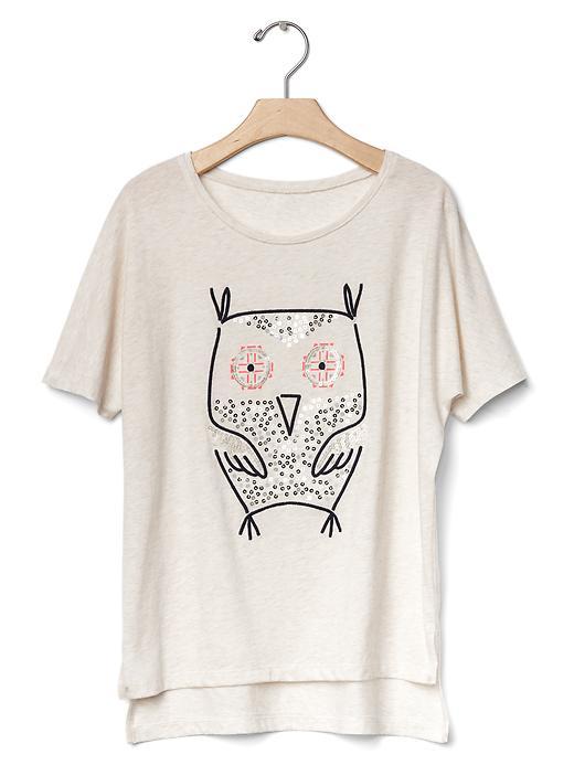 Gap Embellished Dolman Tee - Ivory