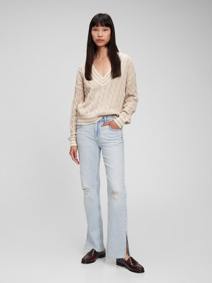 Mid Rise '90s Loose Jeans In Organic Cotton With Washwell