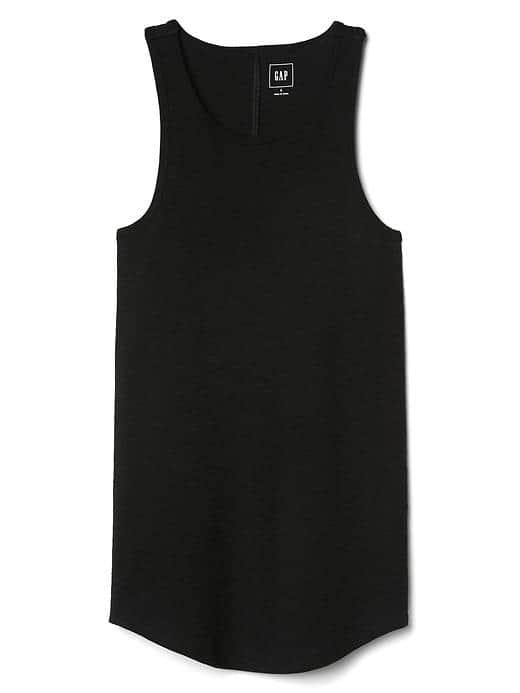 Gap Women Rib Knit Tank - True Black