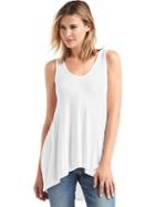 Gap Ribbed Modal Swing Tank - White