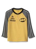 Gap Babygap &#124 Dc Superhero Athletic Henley - Canary Yellow