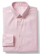 Gap Premium Oxford Slim Fit Shirt - Shell Pink