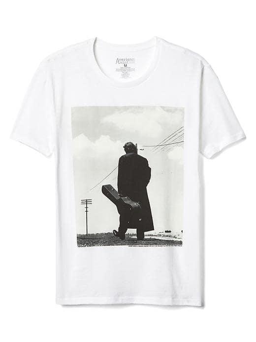 Gap Men Graphic Short Sleeve Tee - Johnny Cash Guitar