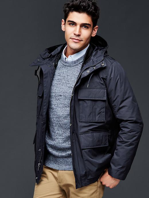 Gap Men 3 In 1 Carpenter Jacket - Deep True Navy