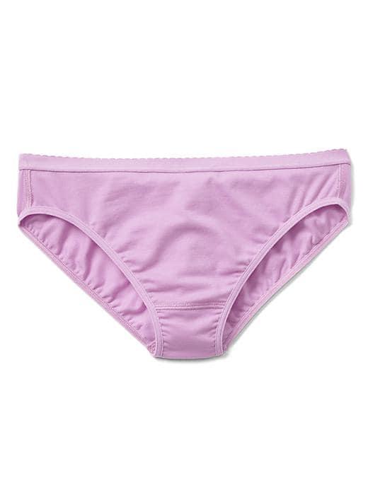 Gap Women High Cut Logo Bikini - Gauzy Lilac