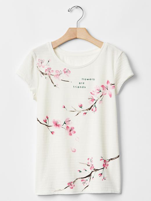 Gap Spring Scene Graphic Tee - New Off White