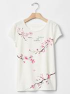 Gap Spring Scene Graphic Tee - New Off White