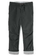 Gap Jersey Lined Pull On Pants - Black Grass