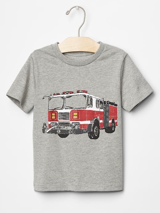 Gap Graphic Short Sleeve Tee - Light Heather Gray