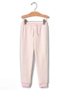 Gap Shimmer Stripe Pants - Heather Pink