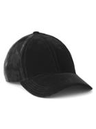 Gap Women Velvet Baseball Hat - True Black