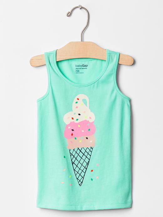 Gap Boardwalk Graphic Tank - Shore Blue