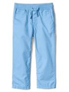 Gap Pull On Twill Chinos - Oasis Blue