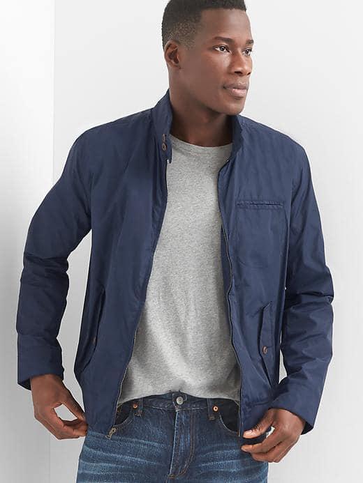 Gap Women Lightweight Harrington Jacket - Tapestry Navy