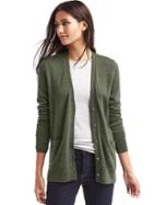 Gap Women Merino Wool Cardigan - Olive