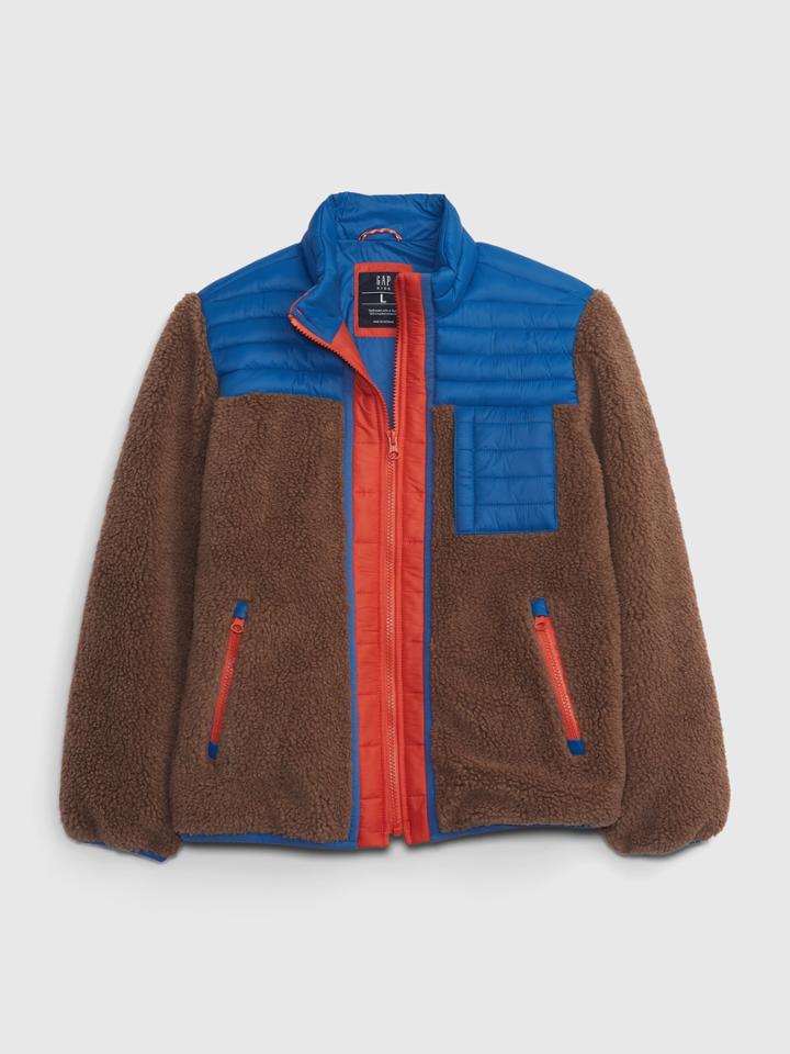 Kids Sherpa Tech Zip-up Jacket