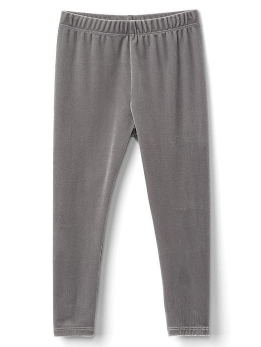 Gap Velvet Leggings - Grey Heather