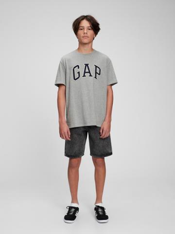Teen 100% Organic Cotton Gap Arch Logo T-shirt